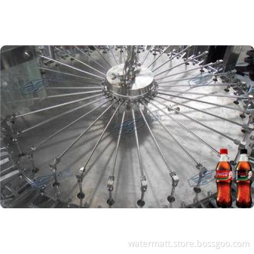 Cola / Carbonated Soft Drink Filling Line 5Kw High Speed Fo